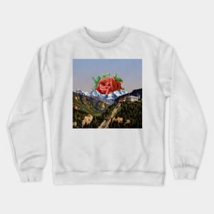 Roseway Funiculaire - Surreal/Collage Art Crewneck Sweatshirt